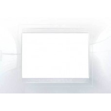 MGU4.103.18 Рамка 3-модульная белая Unica Allegro