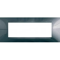 Рамка 6-модульная Unica Allegro. Цвет Серый техно MGU4.106.58