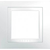 Рамка одноместная белая Unica Basic MGU2.002.18