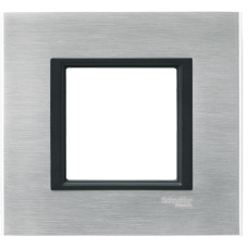 Рамка 1-постовая серебристый алюминий Unica Class MGU68.002.7A1