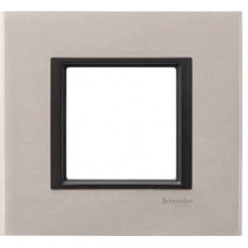 Рамка 1-постовая лунный алюминий Unica Class MGU68.002.7A2