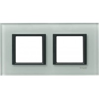 Рамка 2-постова "матове скло" Unica Class MGU68.004.7C3