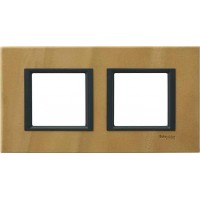 Рамка 2-постова "шкіра сахара" Unica Class MGU68.004.7P1