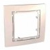 MGU4.002.25 Наборная рамка 1-постовая слоновая кость Unica Colors