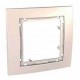 Наборная рамка 1-постовая слоновая кость Unica Colors MGU4.002.25