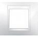 MGU6.002.18 Рамка 1-местная Unica Plus. Цвет Белый