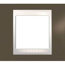 Рамка одноместная Unica Plus. Цвет Какао MGU6.002.571