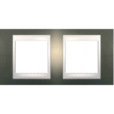 MGU6.004.524 Рамка 2-местная Unica Plus. Цвет Шампань