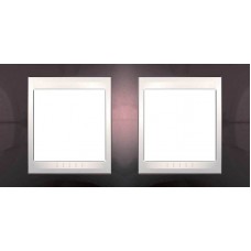 Рамка двухместная Unica Plus. Цвет Терракотовый MGU6.004.551