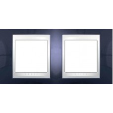 Рамка двомісна Unica Plus. Колір Індіго MGU6.004.842