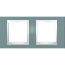 Рамка синя 2-х місна Unica Plus MGU6.004.873