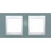 MGU6.004.873 Рамка синя 2-місна Unica Plus