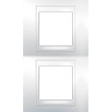 Рамка 2-местная Unica Plus ? Цвет Белый ? MGU6.004V.18