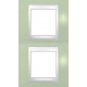 Рамка двухместная Unica Plus. Цвет Морская волна MGU6.004V.870