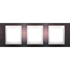 Рамка трехместная Unica Plus. Цвет Терракотовый MGU6.006.551
