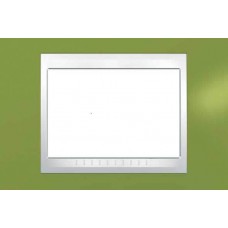 Рамка 3-модульная Итальянский дизайн Unica Plus. Цвет Фисташковый MGU6.103.566