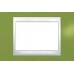 MGU6.103.566 Рамка 3-модульная Итальянский дизайн Unica Plus. Цвет Фисташковый