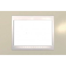 Рамка 3-модульная Итальянский дизайн Unica Plus. Цвет Песчаный MGU6.103.567