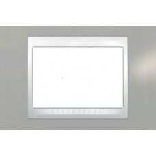 Рамка 3-модульная Итальянский дизайн Unica Plus. Цвет Туманно-серый MGU6.103.865