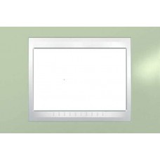 Рамка 3-модульная Итальянский дизайн Unica Plus. Цвет Морская волна MGU6.103.870