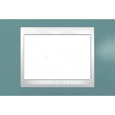 Рамка 3-модульна Італійський дизайн Unica Plus. Колір Синій MGU6.103.873