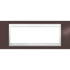 MGU6.106.872 Рамка 6-модульная Итальянский дизайн Unica Plus. Цвет Гранат