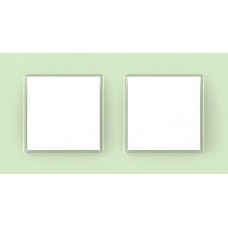 Рамка двомісна Unica Quadro. Колір Скло MGU2.704.17