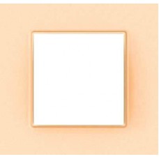 MGU4.702.37 Рамка 1-местная Unica Quadro. Цвет Розово-жемчужный