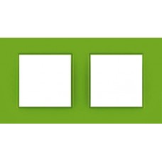 Рамка двухместная Unica Quadro. Цвет Bio MGU4.704.28