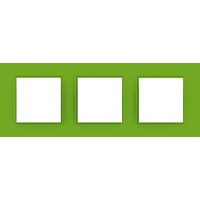 Рамка трехместная Unica Quadro. Цвет Bio MGU4.706.28