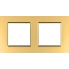 Рамка двомісна Unica Quadro. Колір Мідний MGU6.704.56