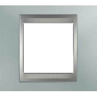 Рамка одноместная Unica Top. Цвет Изумрудный/Алюминий MGU66.002.094