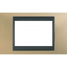 Рамка 3-модульная Итальянский дизайн Unica Top. Цвет Оникс медный/Графит MGU66.103.296