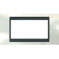 Рамка 4-модульная Итальянский дизайн Unica Top. Цвет Белоснежный/Графит MGU66.104.292