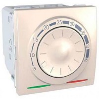 Регулятор температури 8А (+5°С,+30°С) для кондиціонування та опалення серія Unica MGU3.501.25 Регулятор температури 8А (+5°С,+30°С) для кондиціонування та опалення серія Unica MGU3.501.25