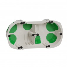 ⚡Монтажная коробка 2-х местная Multifix Air 67x40 мм Unica New (IMT35000)