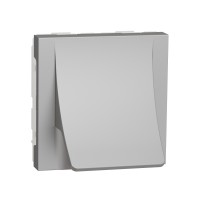 ⚡Вивід кабеля 16А 2 модуля Unica New алюміній (NU386230)