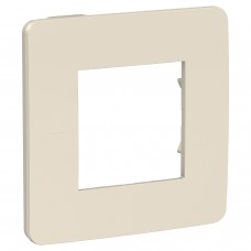 ⚡Рамка 1-постова Unica New бежева/бежева (NU280244)