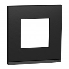 ⚡Рамка 1-постова горизонтальна Unica New камінь/антрацит (NU600287)