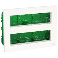 ⚡Блок unica system+ скрытая вставка 2х4 антибактериальный (NU171820) ⚡Блок unica system+ скрытая вставка 2х4 антибактериальный (NU171820)