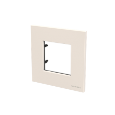 Рамка ABB 1 пост Zenit белая N2271 BL (2CLA227100N1101)