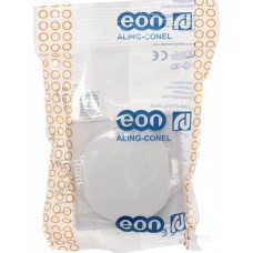 Перемикач одноклавішний прохідний Aling Conel серії EON. Колір "Білий" (E607.0)