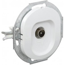 TV-розетка кінцева Aling Conel серії EON. Колір "Білий" (E612I.0)