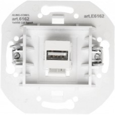 USB-розетка Aling Conel серії EON. Колір "Білий" (E6162.0) USB-розетка Aling Conel серії EON. Колір "Білий" (E6162.0)