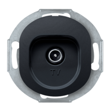 TV-розетка кінцева Aling Conel серії EON. Колір "Чорний" (E612I.E1)