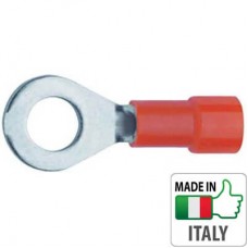 BM00119 Кабельный наконечник кольцевой с изоляцией, сечение 0.25-1.5 мм, М4
