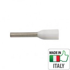 Кабельный наконечник трубчатый с изоляцией, сечение провода 0,5 мм