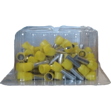 Кабельный наконечник трубчатый с изоляцией, сечение провода 6 мм