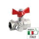 Кран шаровый Bonomi Tamigi 3/4” ВВ «бабочка» с воздухоотводчиком, 76170006R