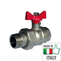 Кран-американка шаровый Bonomi Tamigi 1 1/4” ВН `бабочка`, 76500010R